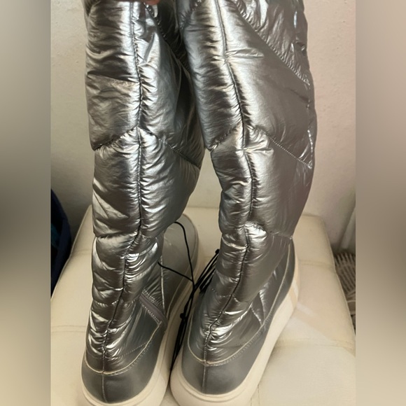 Forever 21 silver boots - Picture 3 of 5
